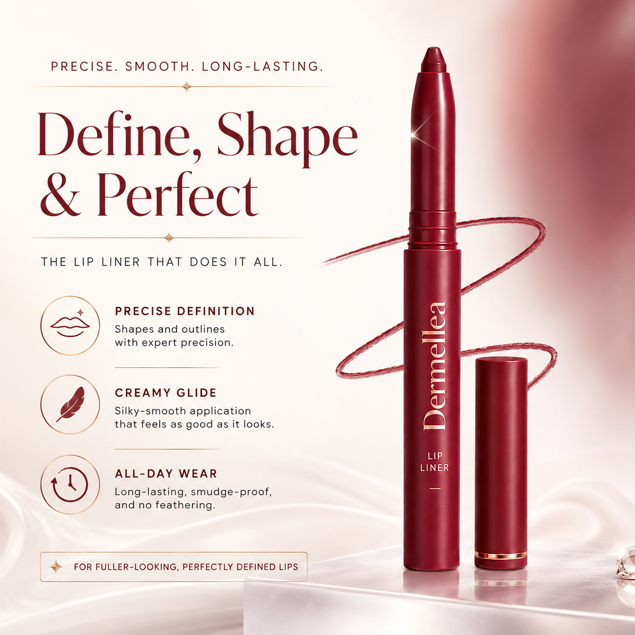 Last Day: Buy 1 Get 1 Free — Pleasingstore Precision-Glide Lip Liner