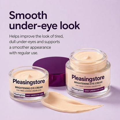 🔥Last Day Buy 1 Get 1 Free Pleasingstore Calcium Brightening Eye Cream