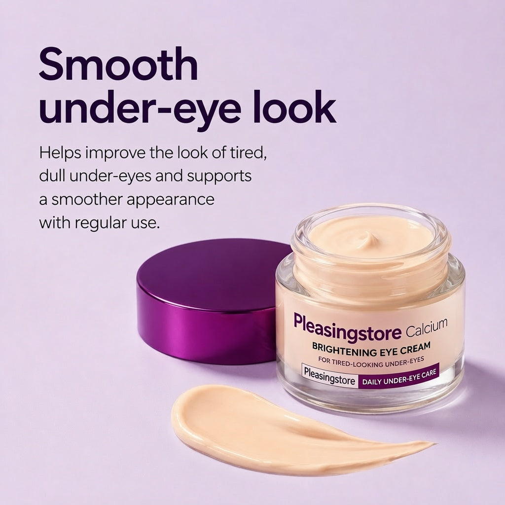 🔥Last Day Buy 1 Get 1 Free Pleasingstore Calcium Brightening Eye Cream