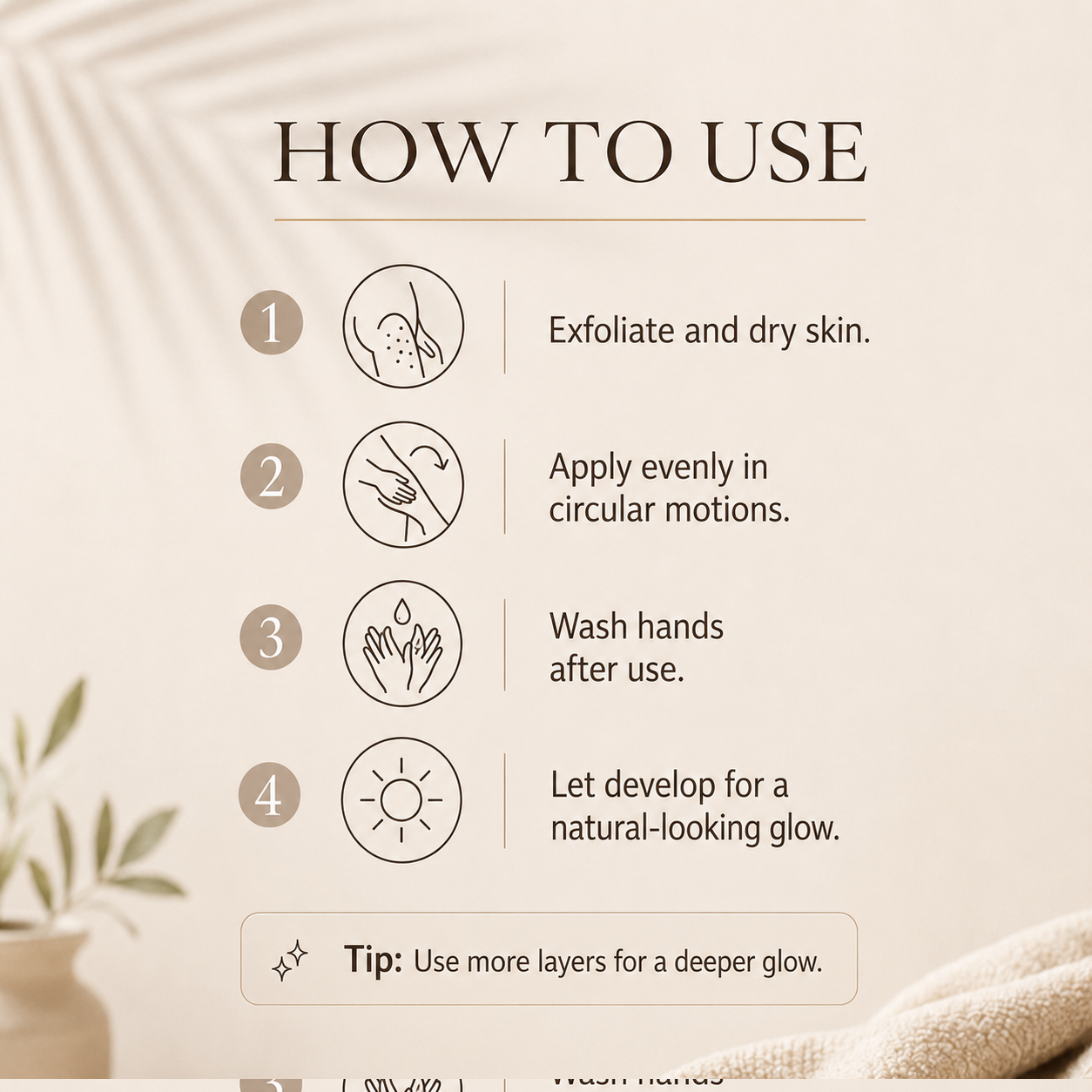 Last Day Buy 1 Get 1 Free Pleasingstore Self Tanner Body Lotion
