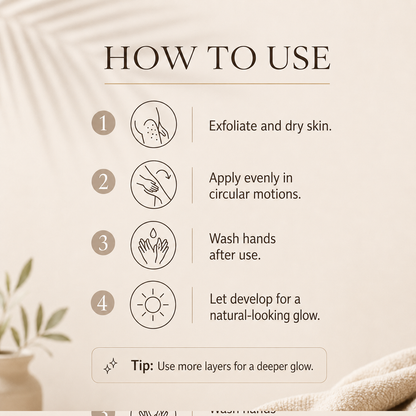 Last Day Buy 1 Get 1 Free Pleasingstore Self Tanner Body Lotion