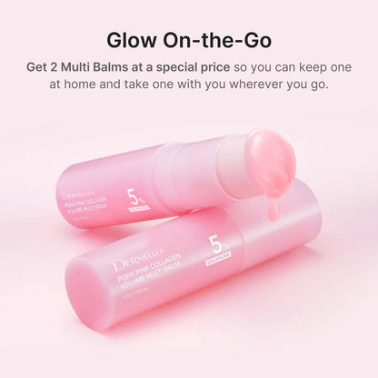 Last Day Buy 1 Get 1 Free Pleasingstore Korean PDRN Pink Collagen Volume Multi Balm